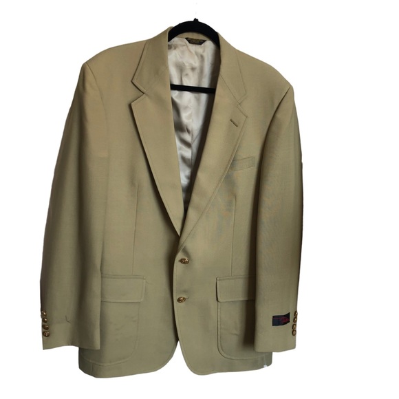 JOHN WEITZ Vintage Worsted Wool Hanley Patch Blazer/Sport Jacket Size 42…